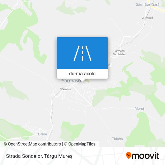 Hartă Strada Sondelor