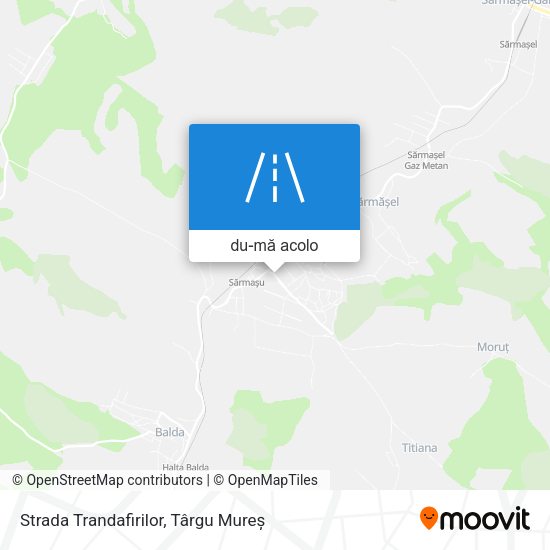 Hartă Strada Trandafirilor