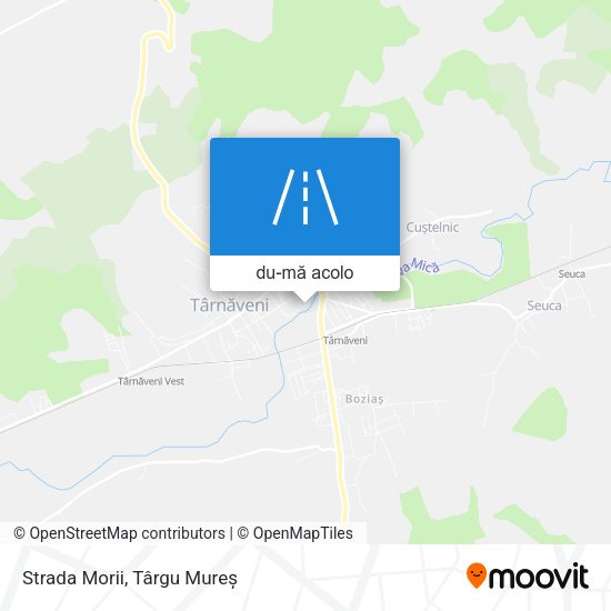 Hartă Strada Morii
