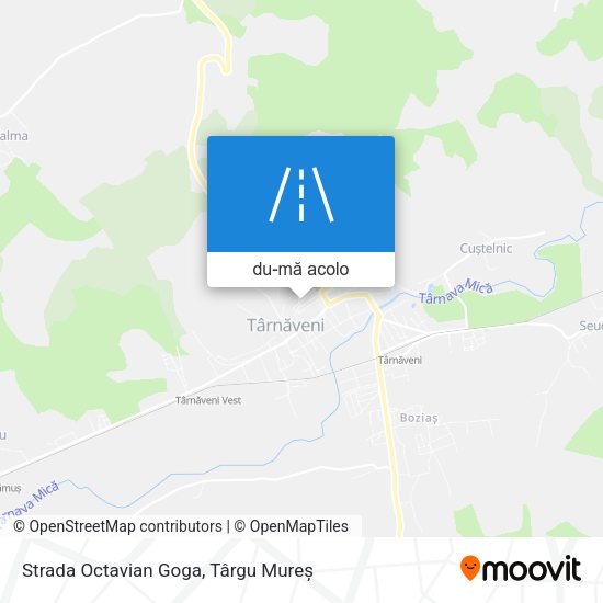 Hartă Strada Octavian Goga