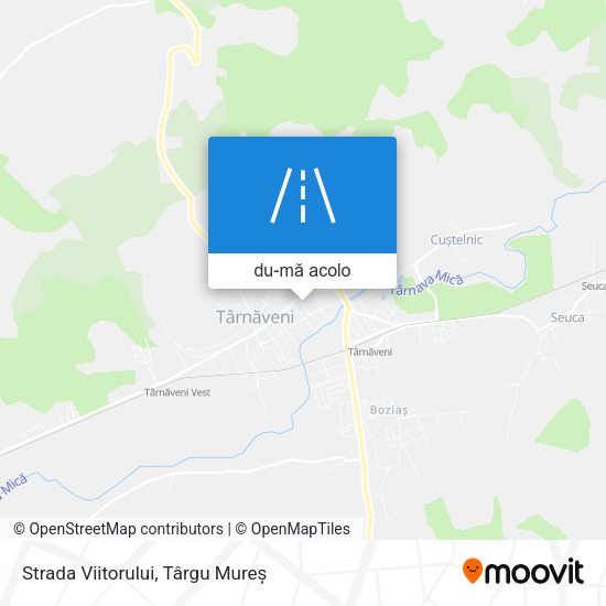 Hartă Strada Viitorului
