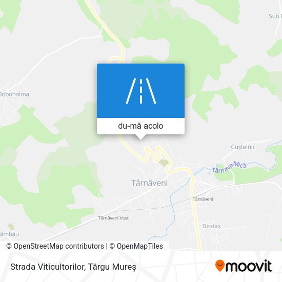 Hartă Strada Viticultorilor