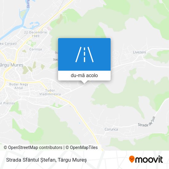 Hartă Strada Sfântul Ștefan