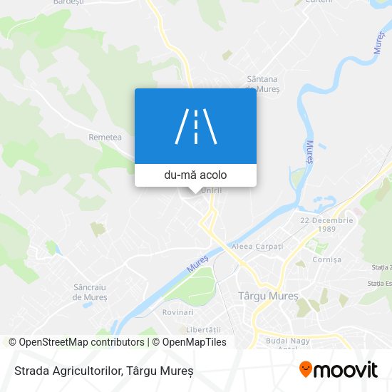Hartă Strada Agricultorilor