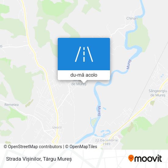 Hartă Strada Vișinilor