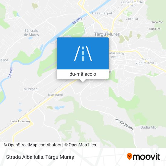 Hartă Strada Alba Iulia