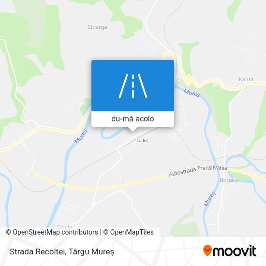 Hartă Strada Recoltei