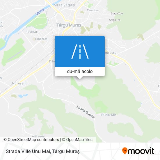 Hartă Strada Viile Unu Mai