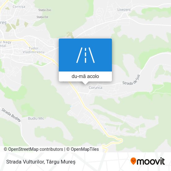 Hartă Strada Vulturilor