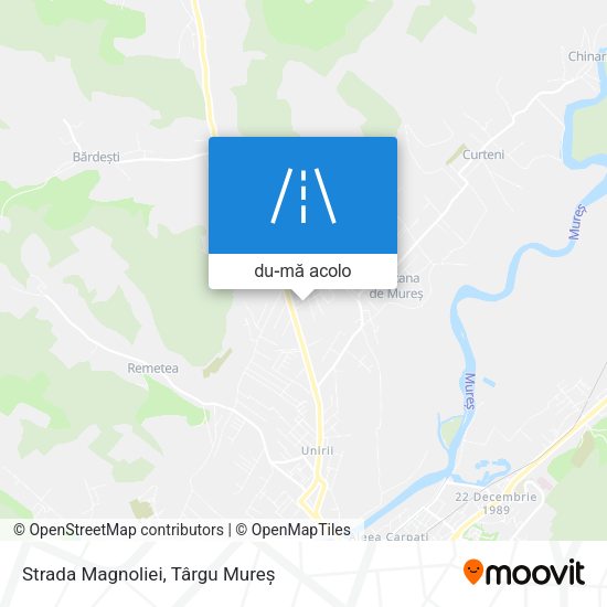 Hartă Strada Magnoliei