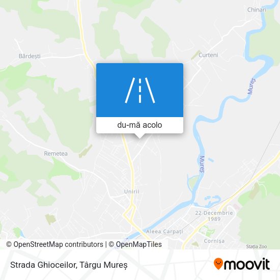 Hartă Strada Ghioceilor