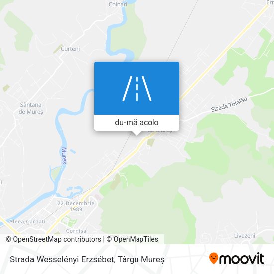 Hartă Strada Wesselényi Erzsébet