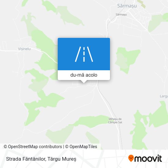 Hartă Strada Fântânilor