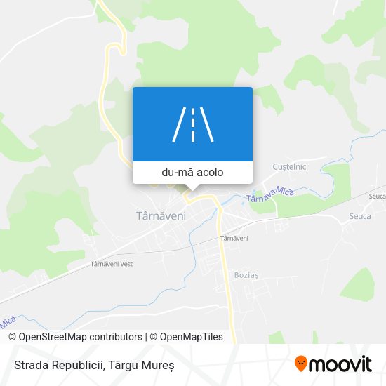 Hartă Strada Republicii