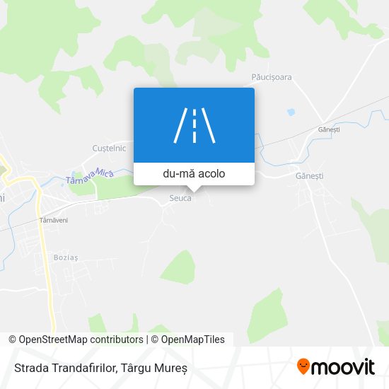 Hartă Strada Trandafirilor