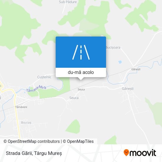 Hartă Strada Gării