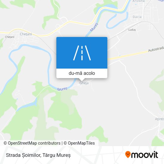 Hartă Strada Șoimilor