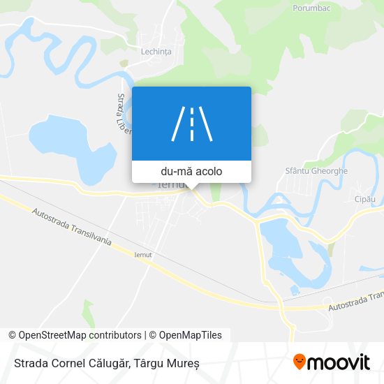 Hartă Strada Cornel Călugăr