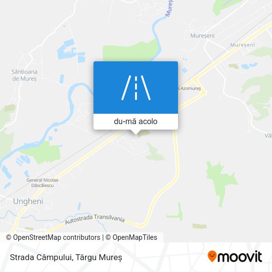 Hartă Strada Câmpului