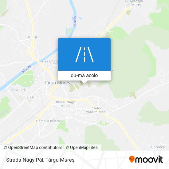 Hartă Strada Nagy Pál