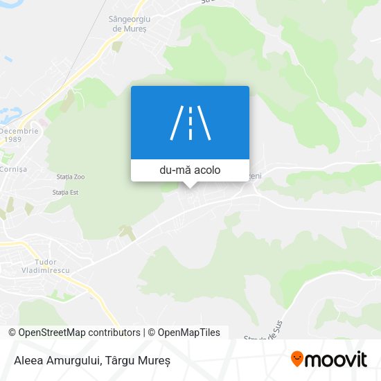 Hartă Aleea Amurgului