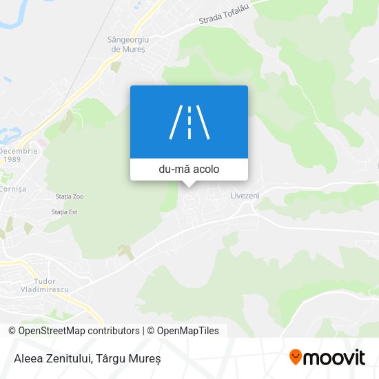 Hartă Aleea Zenitului