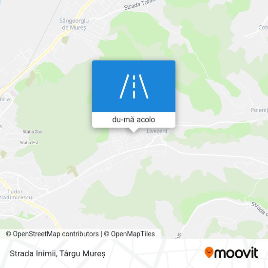 Hartă Strada Inimii