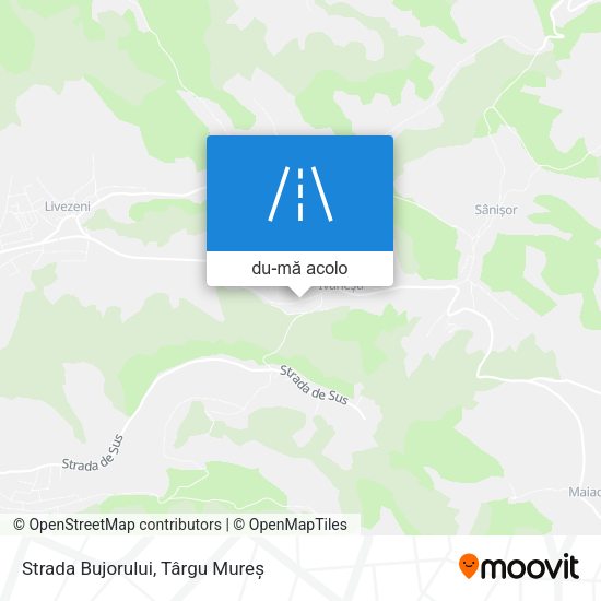 Hartă Strada Bujorului