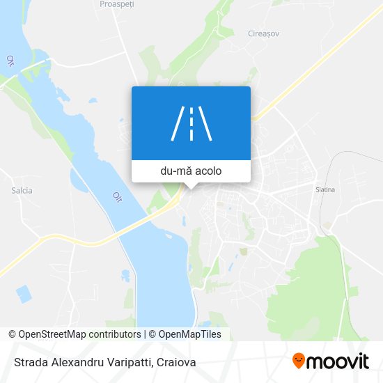 Hartă Strada Alexandru Varipatti