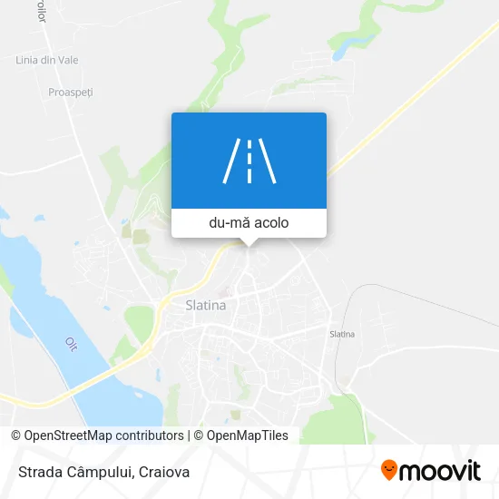 Hartă Strada Câmpului