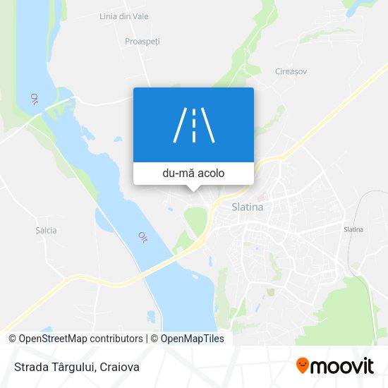Hartă Strada Târgului