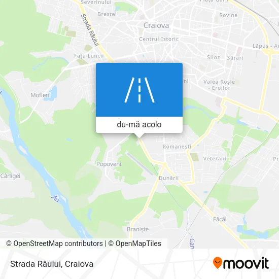 Hartă Strada Râului