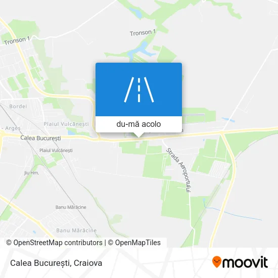 Hartă Calea București