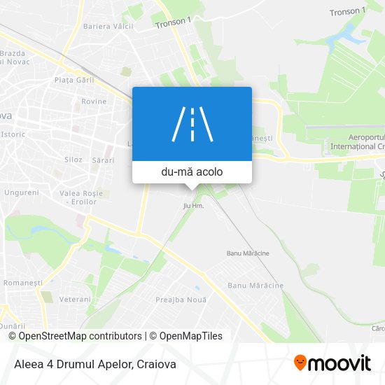 Hartă Aleea 4 Drumul Apelor