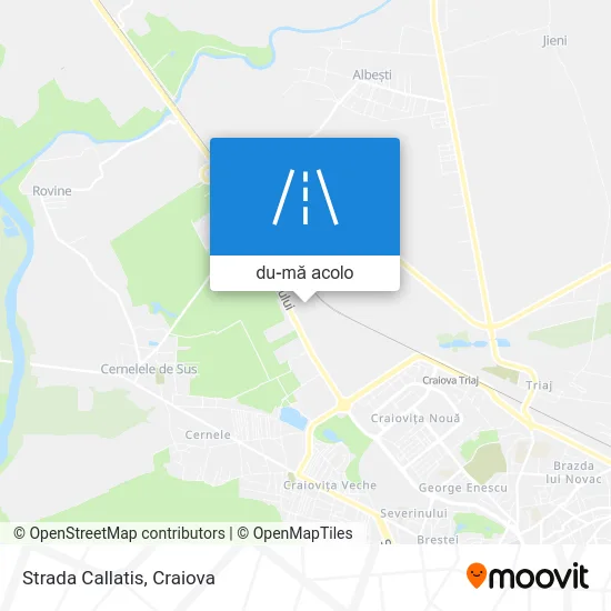 Hartă Strada Callatis