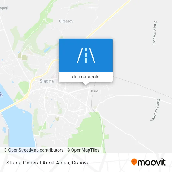 Hartă Strada General Aurel Aldea