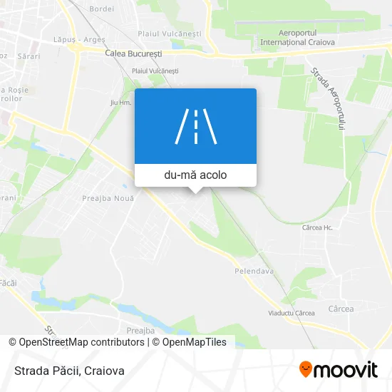 Hartă Strada Păcii