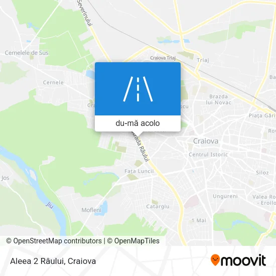 Hartă Aleea 2 Râului