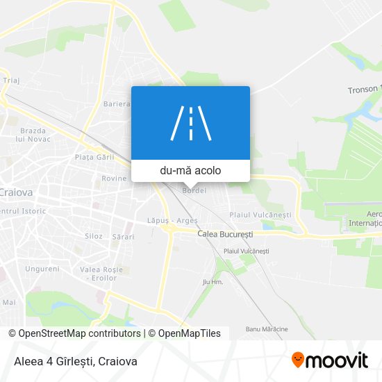 Hartă Aleea 4 Gîrlești