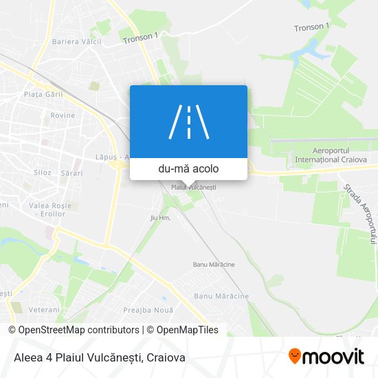 Hartă Aleea 4 Plaiul Vulcănești