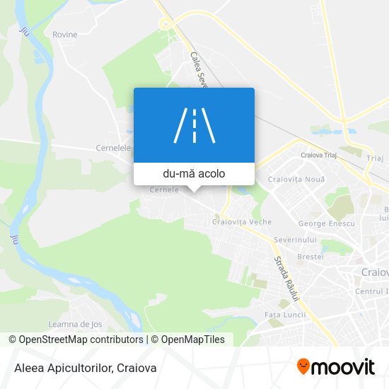 Hartă Aleea Apicultorilor