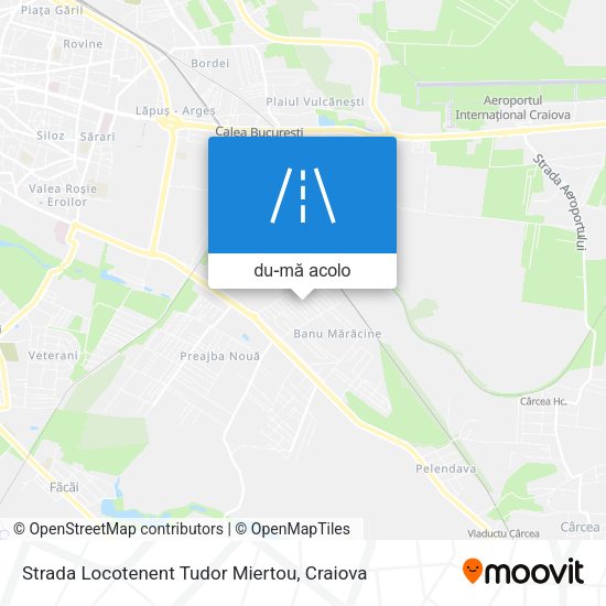 Hartă Strada Locotenent Tudor Miertou