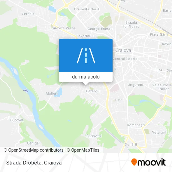 Hartă Strada Drobeta
