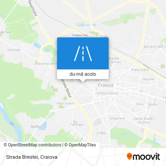 Hartă Strada Brestei