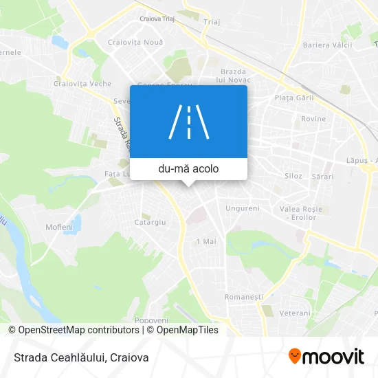 Hartă Strada Ceahlăului