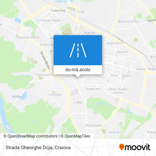 Hartă Strada Gheorghe Doja