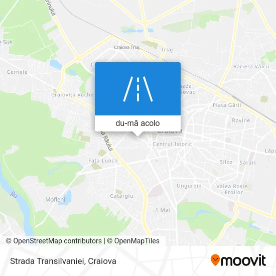 Hartă Strada Transilvaniei