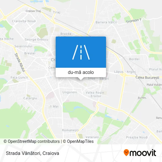 Hartă Strada Vânători
