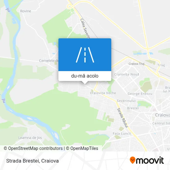 Hartă Strada Brestei