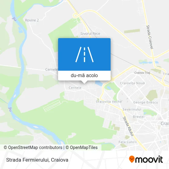 Hartă Strada Fermierului